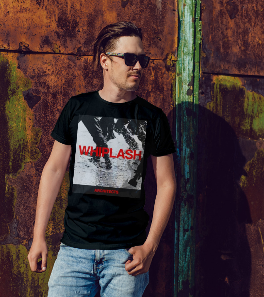 Whiplash Architects Single Black Photo Retro T-Shirt