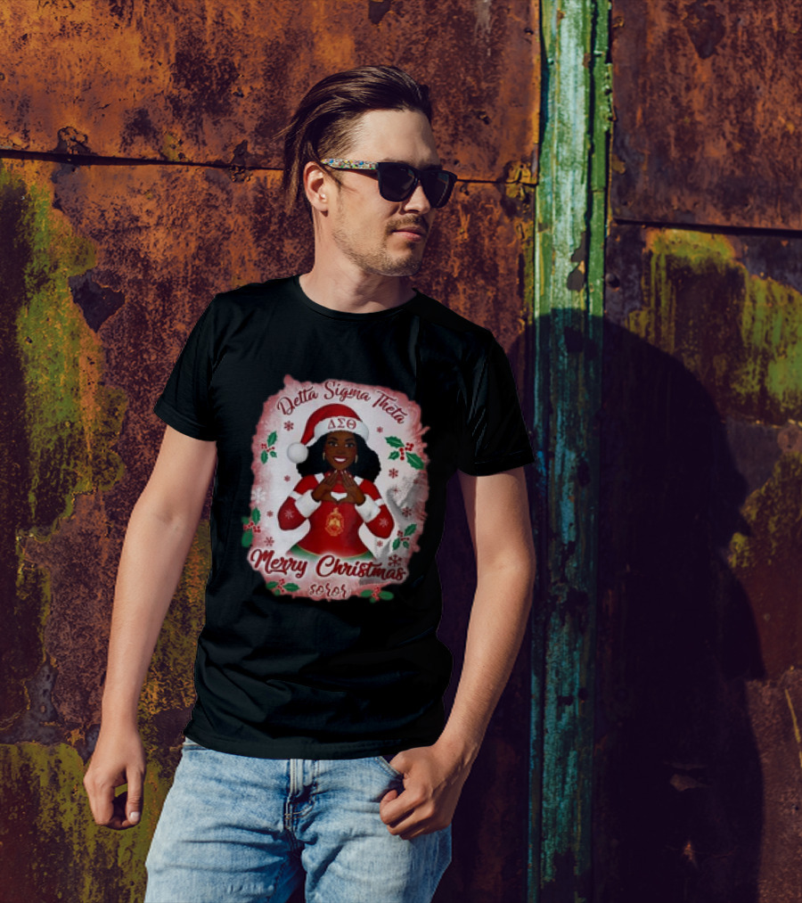 Delta Sigma Theta Merry Christmas Soror T-Shirt