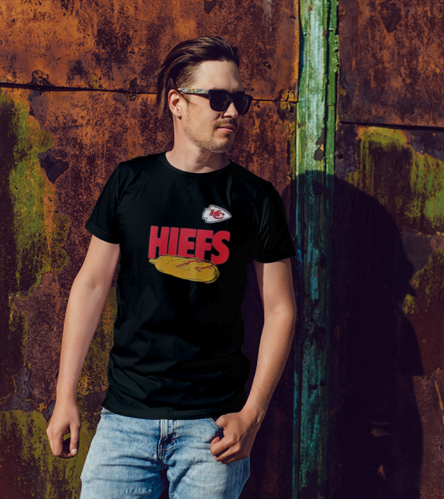Kansas City Chiefs Hometown Hiefs Hotdog T-Shirt