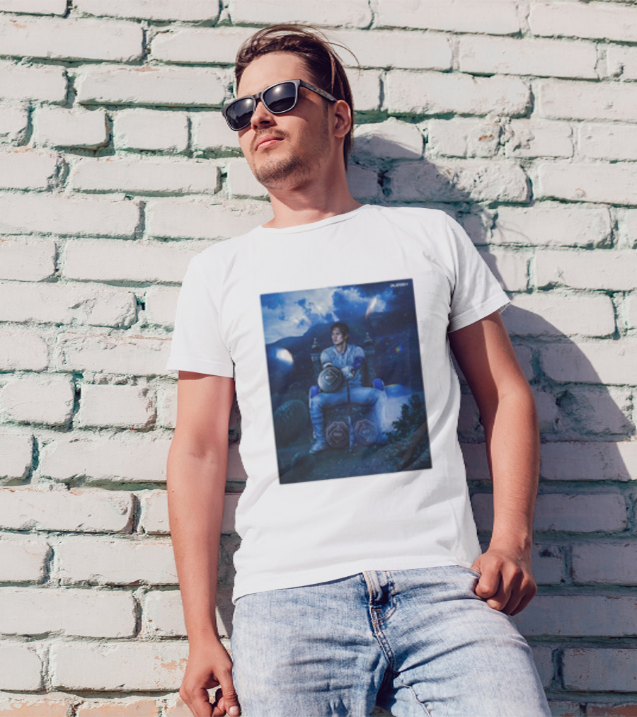 Shohei Ohtani Los Angeles Dodgers National League MVP 2024 Throne Cosmic Night Scene T-Shirt