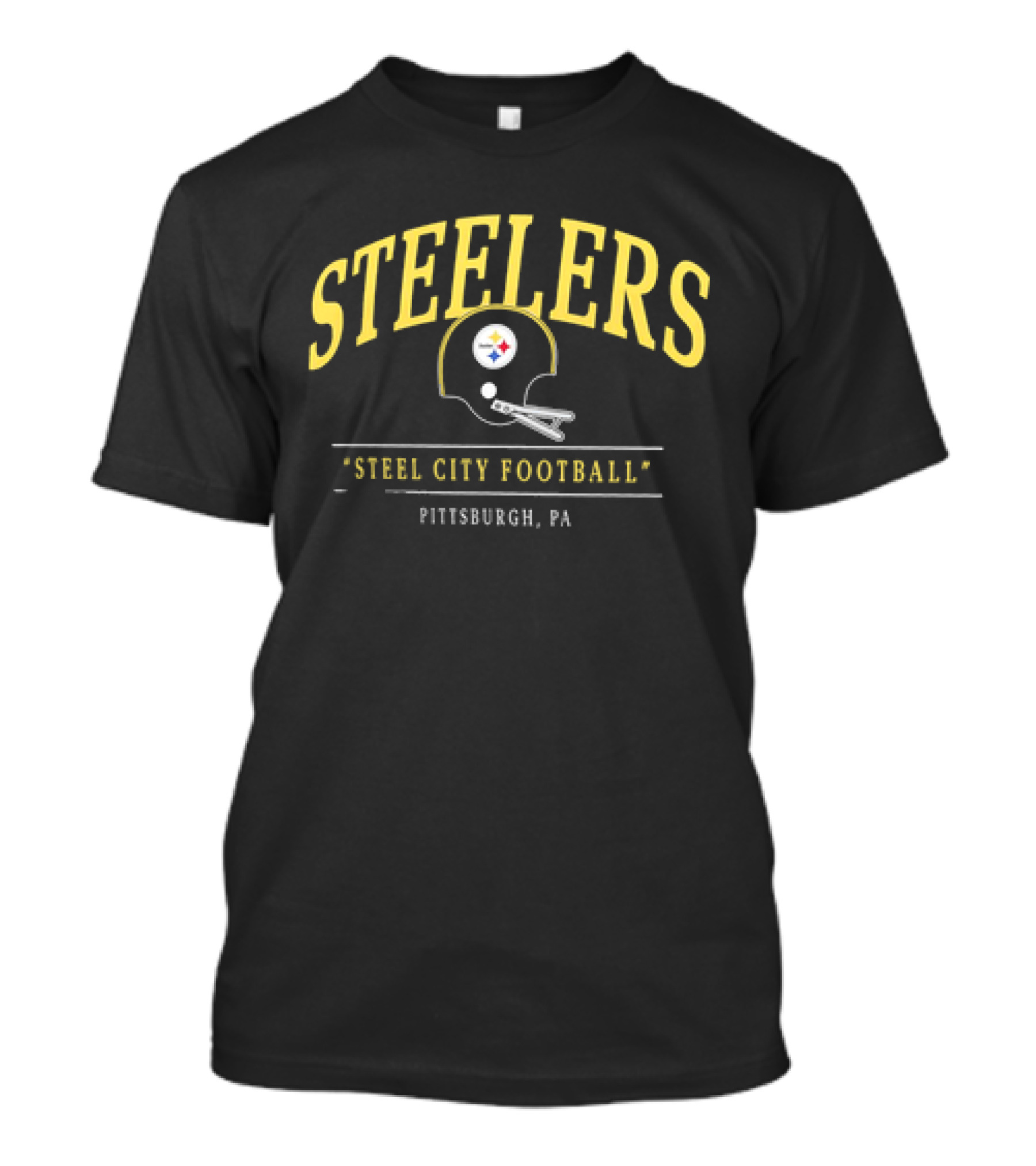 STEELERS Steel City Football Pittsburgh PA T-Shirt