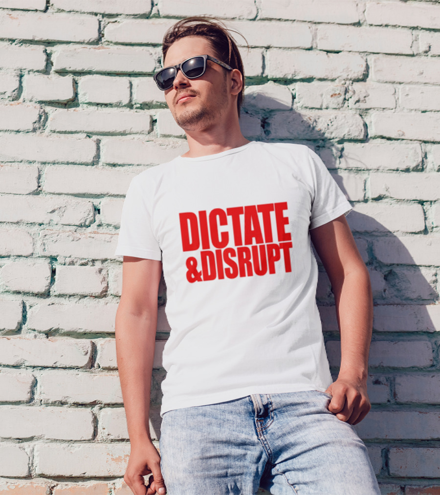 Ole Miss Dictate And Disrupt T-Shirt