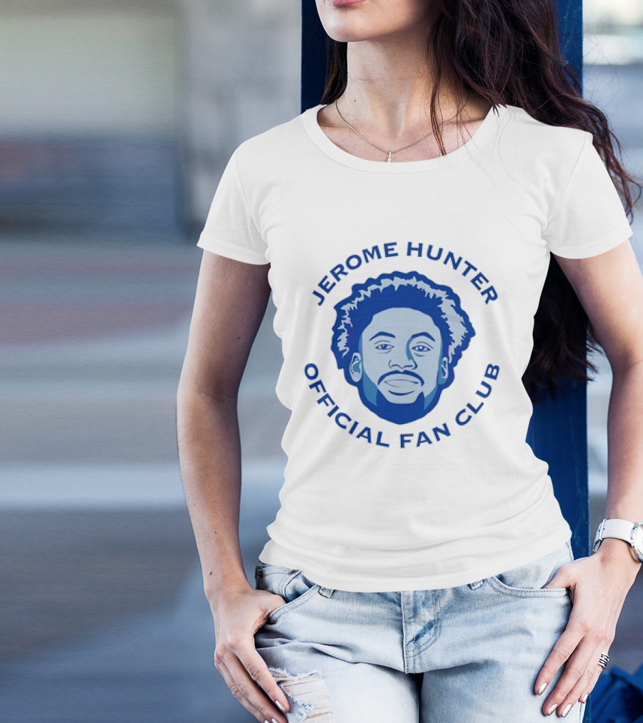 Jerome Hunter Official Fan Club Big Face T-Shirt