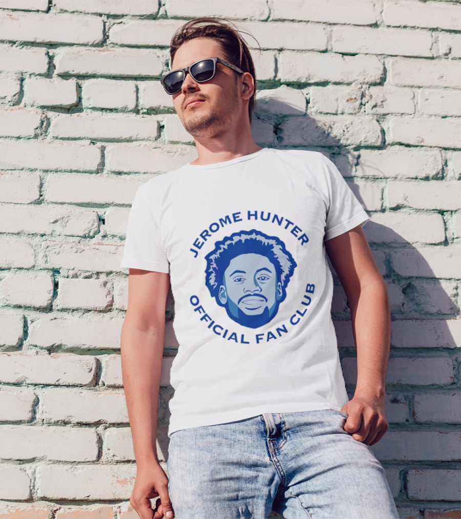 Jerome Hunter Official Fan Club Big Face T-Shirt