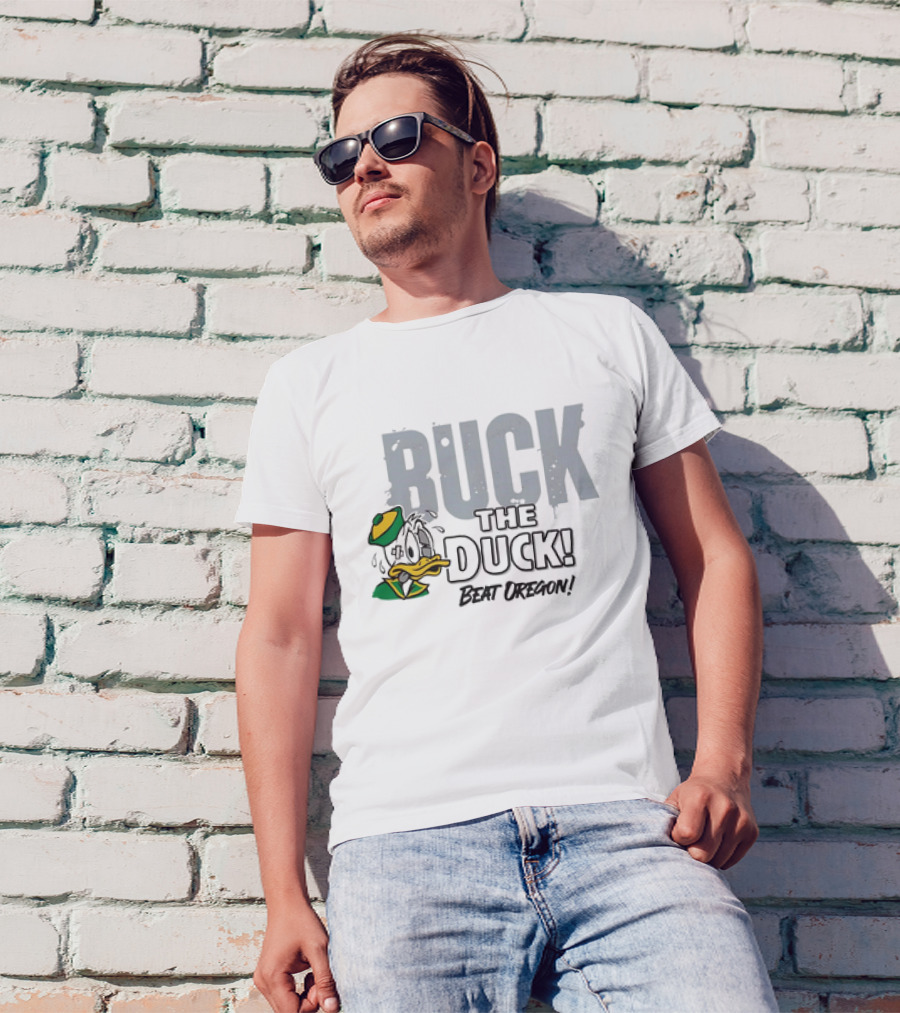 Buck The Duck Beat Oregon Ohio State Buckeyes T-Shirt