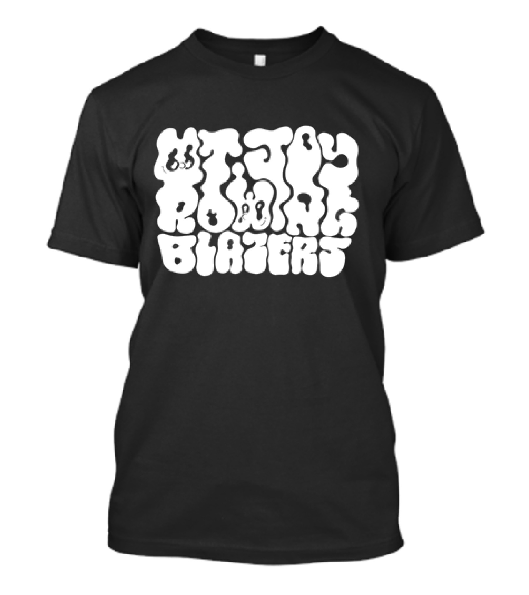 MT Joy Blazers Psychedelic Font T-Shirt