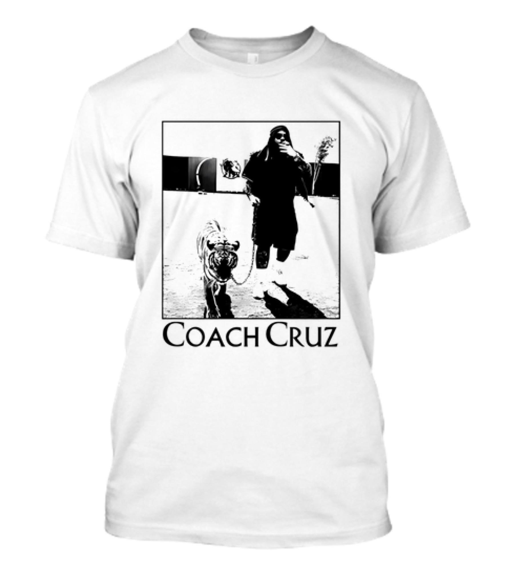 Coach Plinio Cruz Walking Tiger T-Shirt