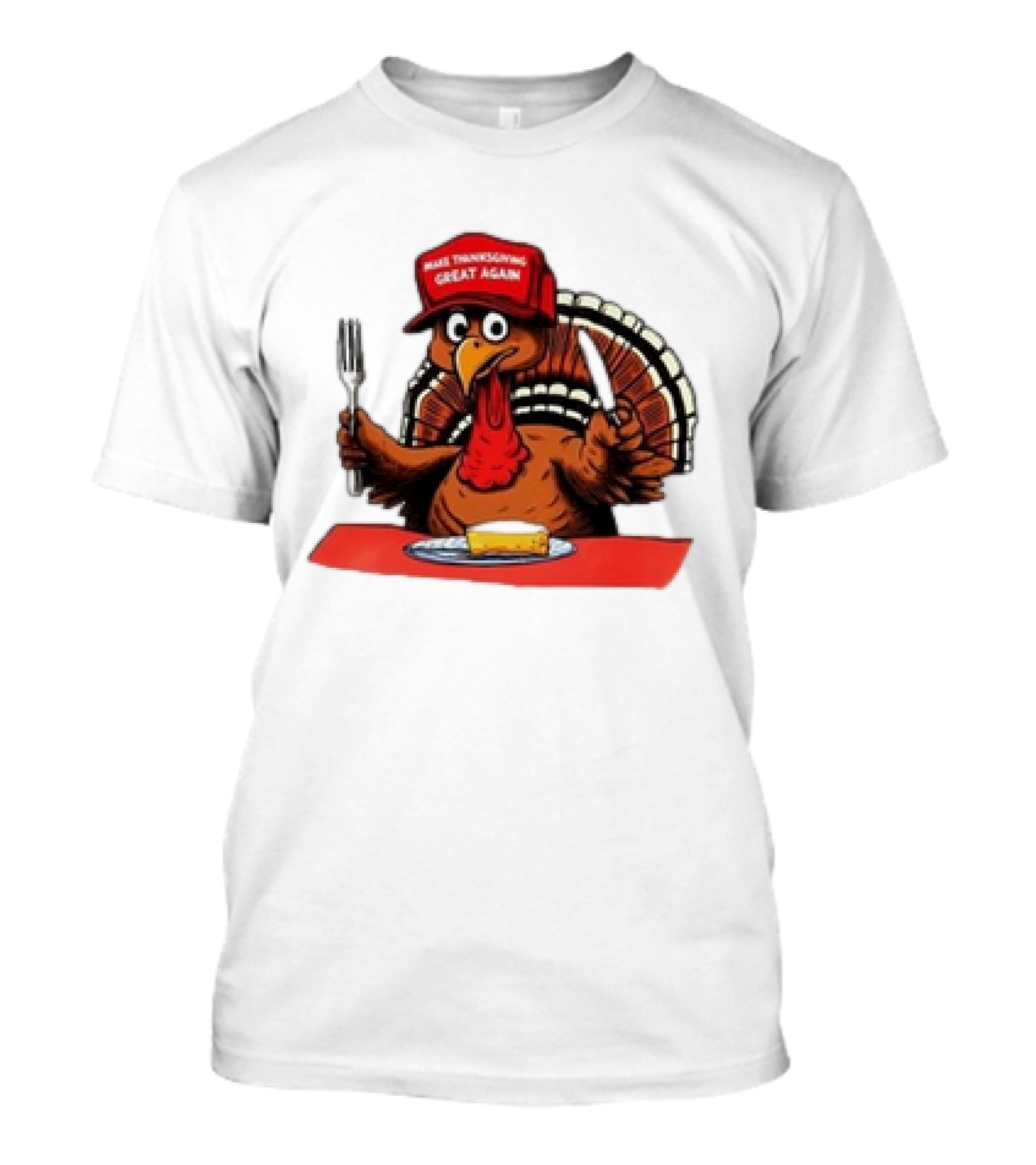 Conservativeant Thanksgiving Trump Turkey Make Thanksgiving Great Again T-Shirt