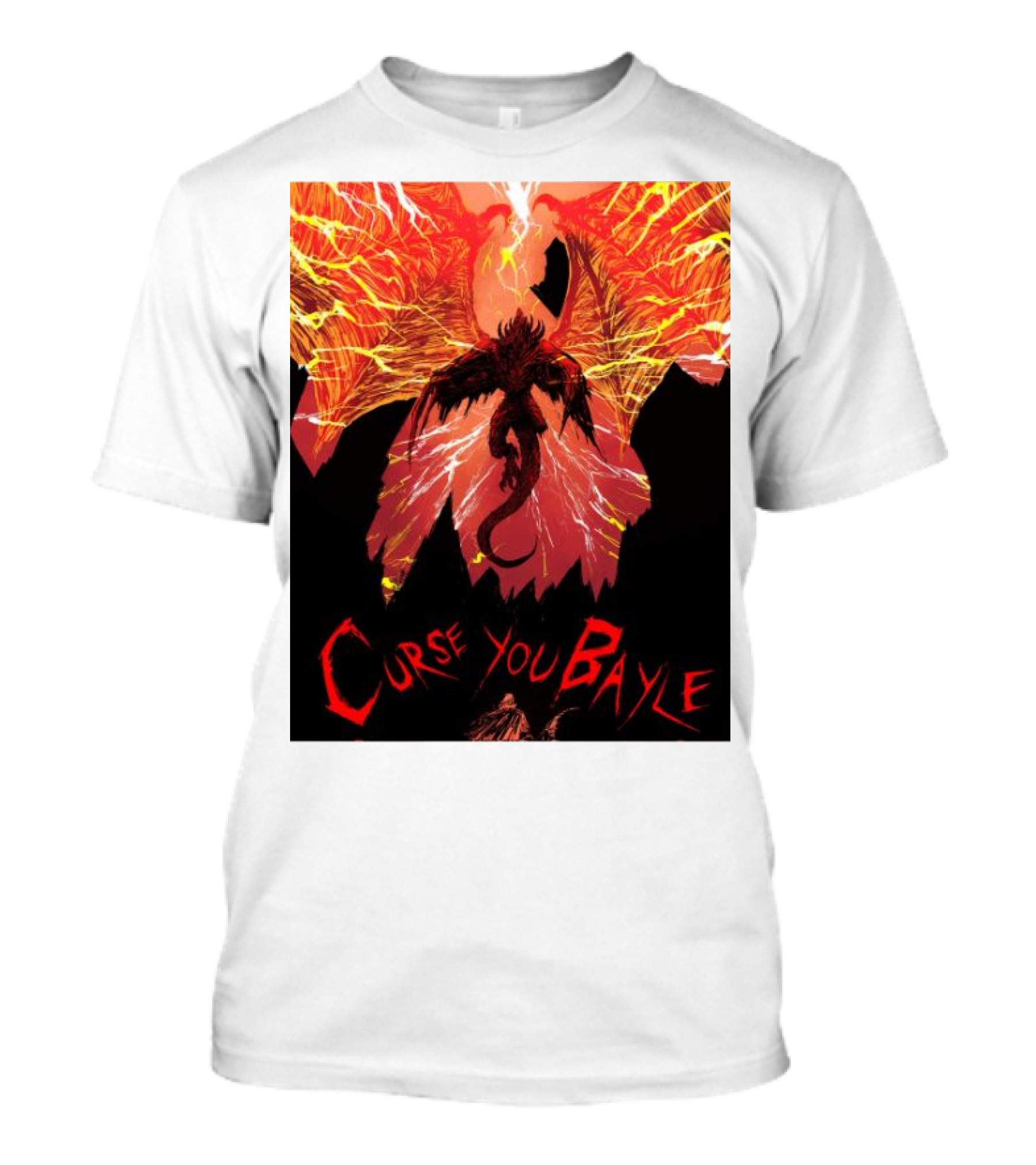 Igon’s Wrath Curse You Bayle Fiery Dragon T-Shirt