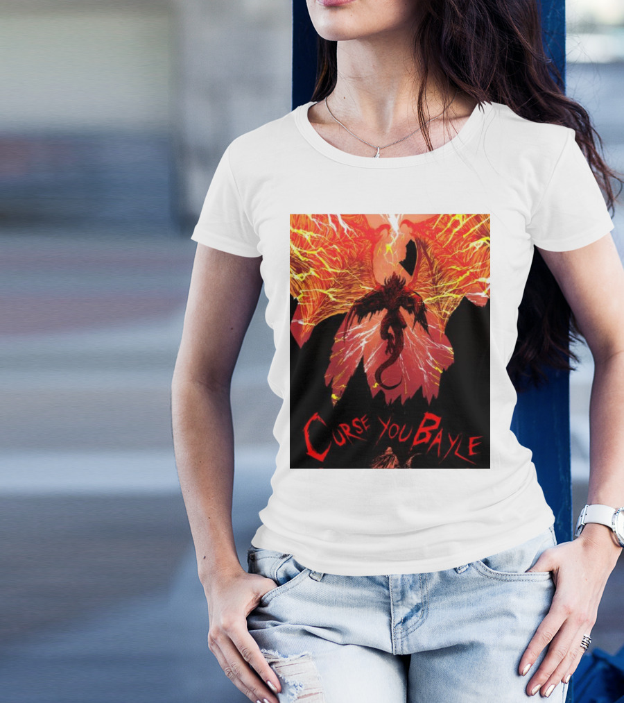 Igon’s Wrath Curse You Bayle Fiery Dragon T-Shirt