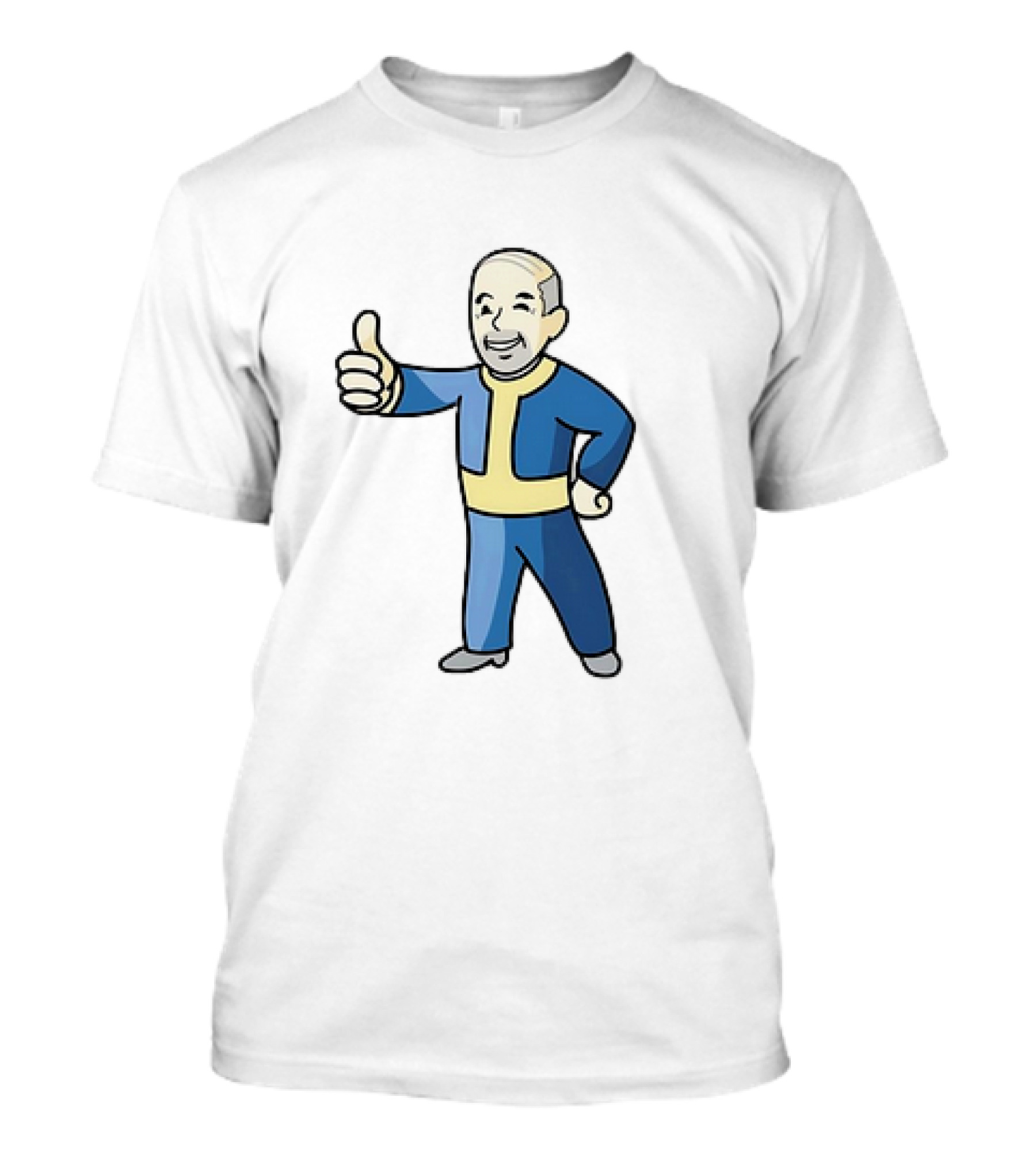 Vault Nate Fallout Vault Boy Cartoons T-Shirt