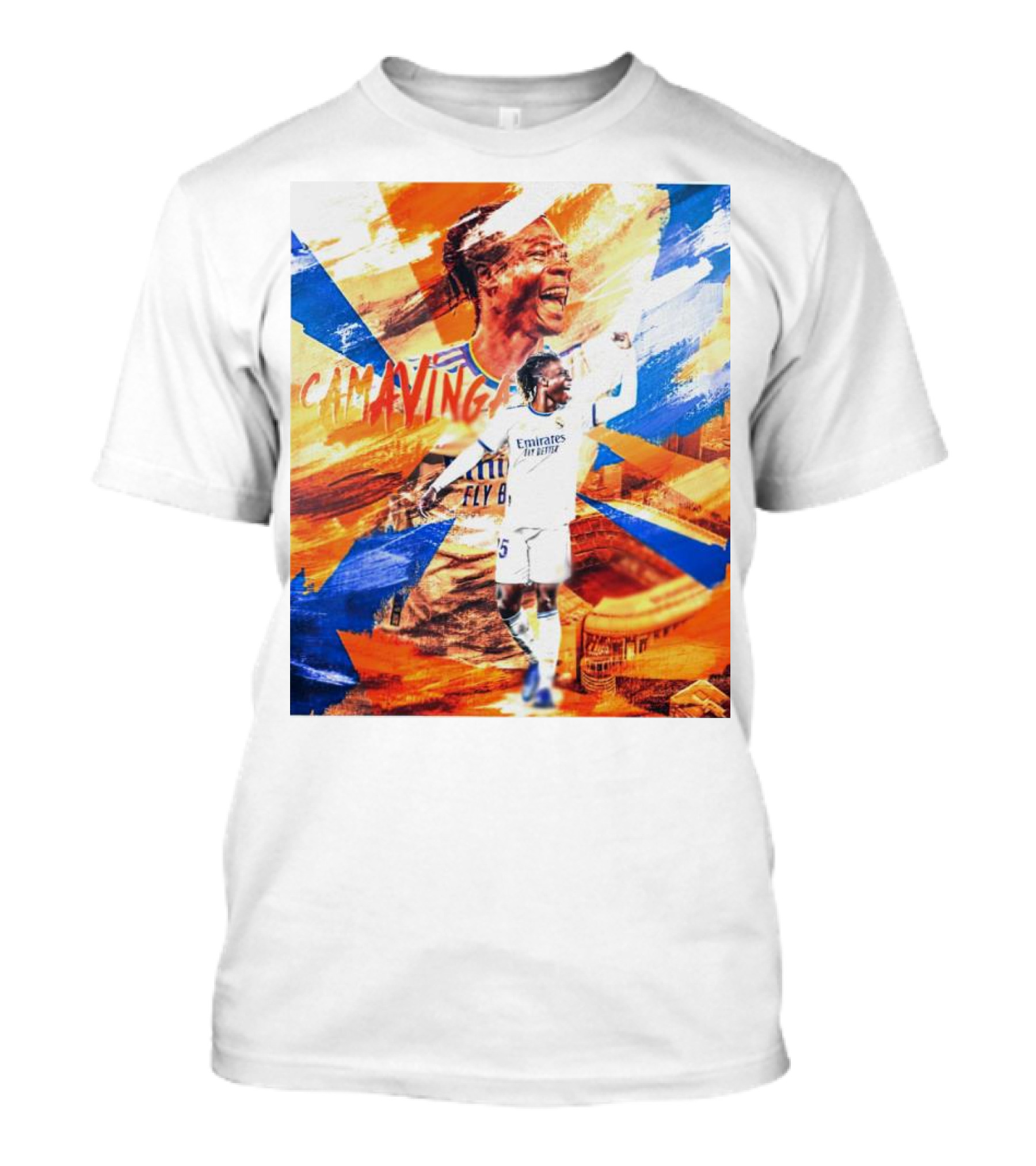 Camavinga Real Madrid Excitement And Energy T-Shirt