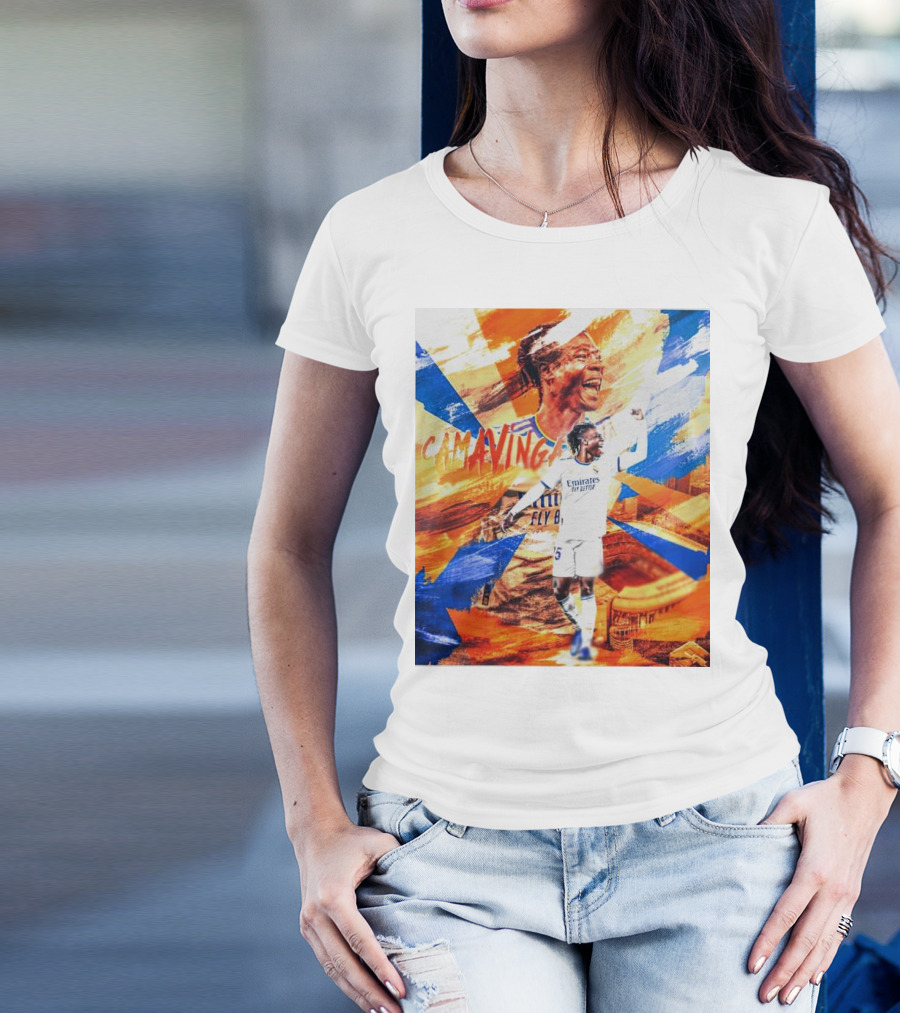 Camavinga Real Madrid Excitement And Energy T-Shirt
