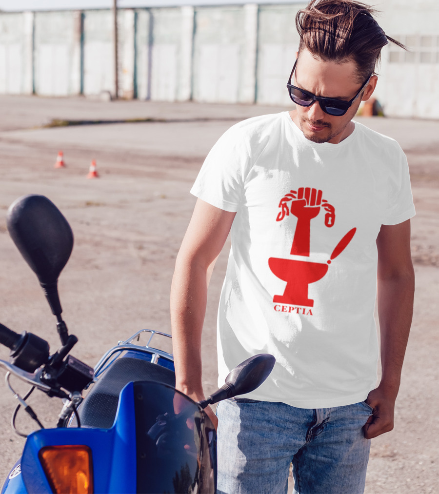 CEPTIA Committee To End Pay Toilets In America Red Fist And Toilet T-Shirt