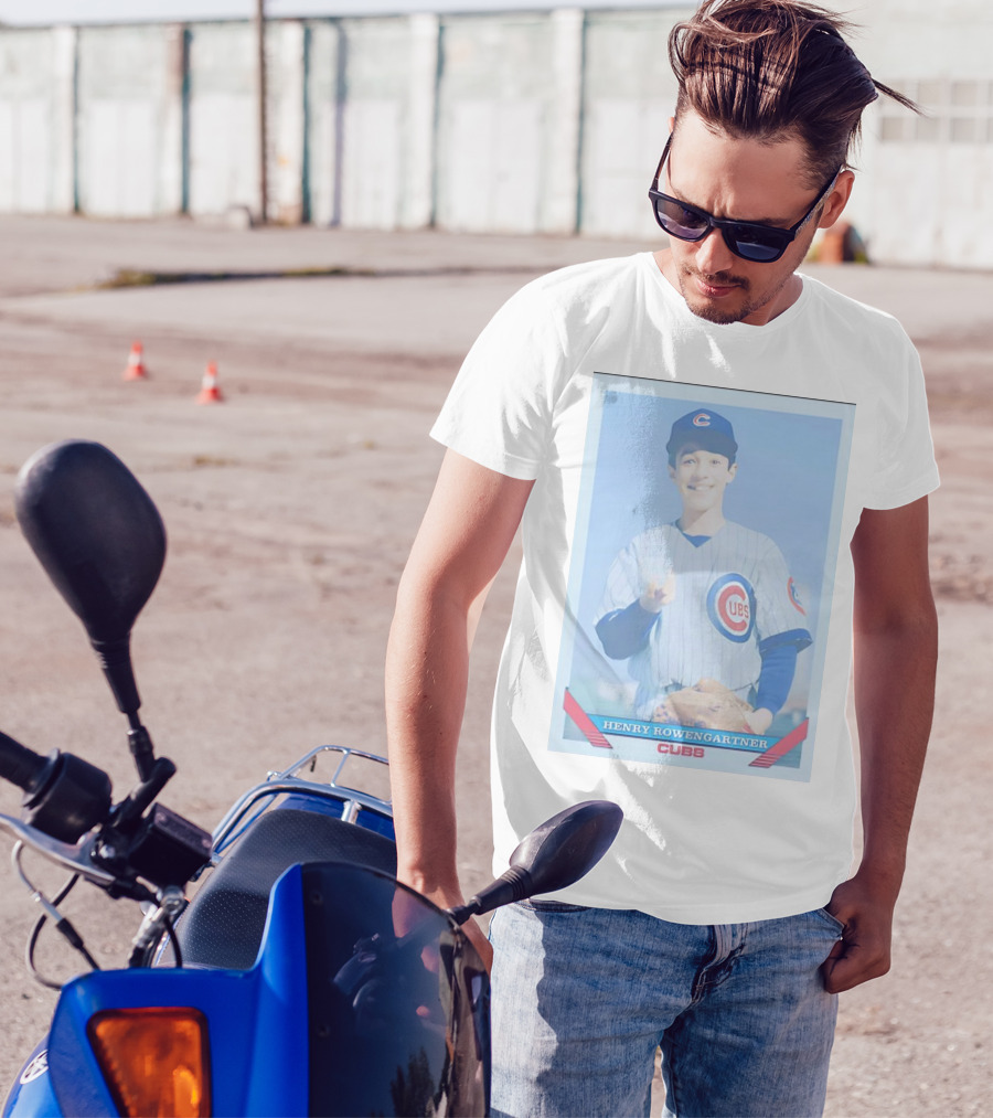 Henry Rowengartner Cubs Rookie Of The Year Baseball Card T-Shirt