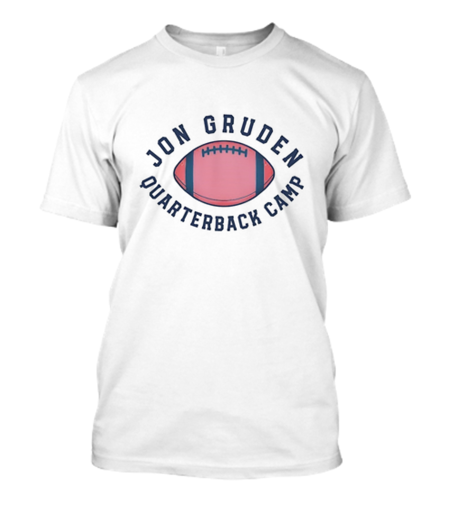Jon Gruden Quarterback Camp Football T-Shirt