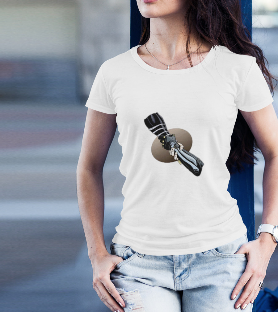 Winter Soldier And Falcon Shaking Hands Partnership Marvel T-Shirt