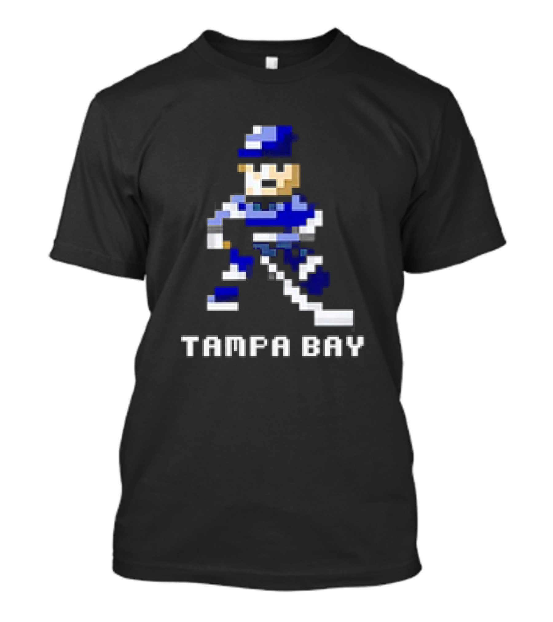 Tampa Bay 8 Bit Hockey Player T-Shirt