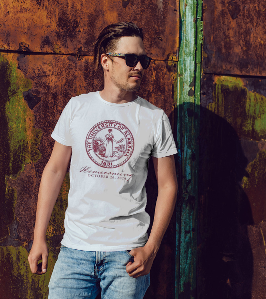 The University Of Alabama 1831 Homecoming October 26 T-Shirt