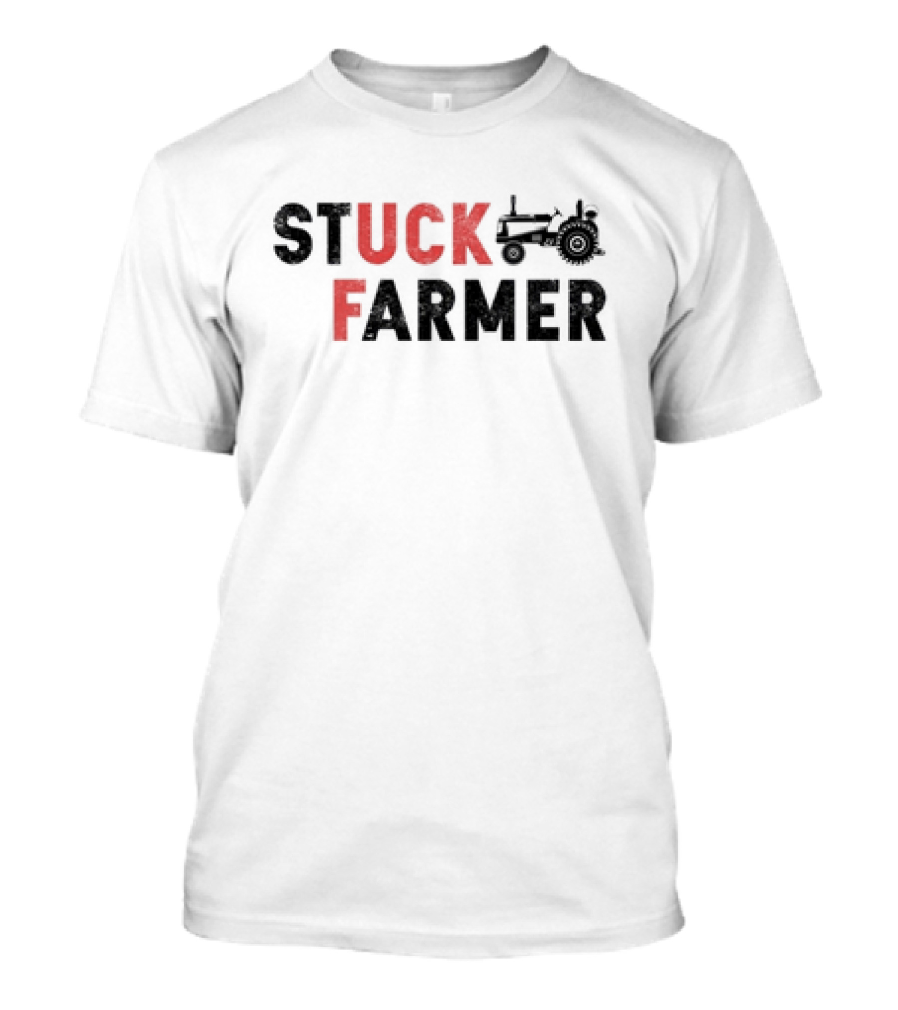STUCK FARMER 2024 Tractor T-Shirt