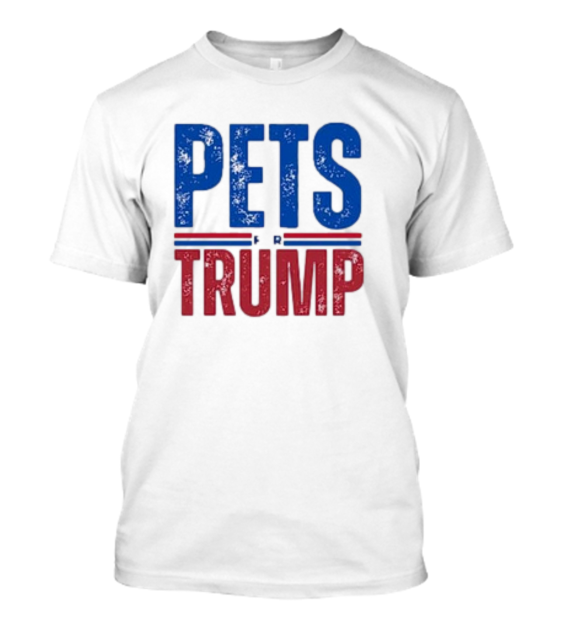 Vintage Pets For Trump Retro Distressed Political Support T-Shirt