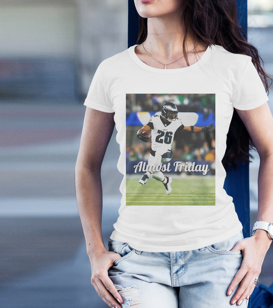 Almost Friday Philadelphia Eagles 26 T-Shirt