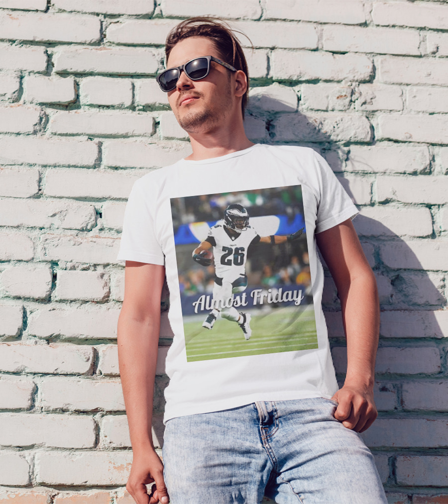 Almost Friday Philadelphia Eagles 26 T-Shirt