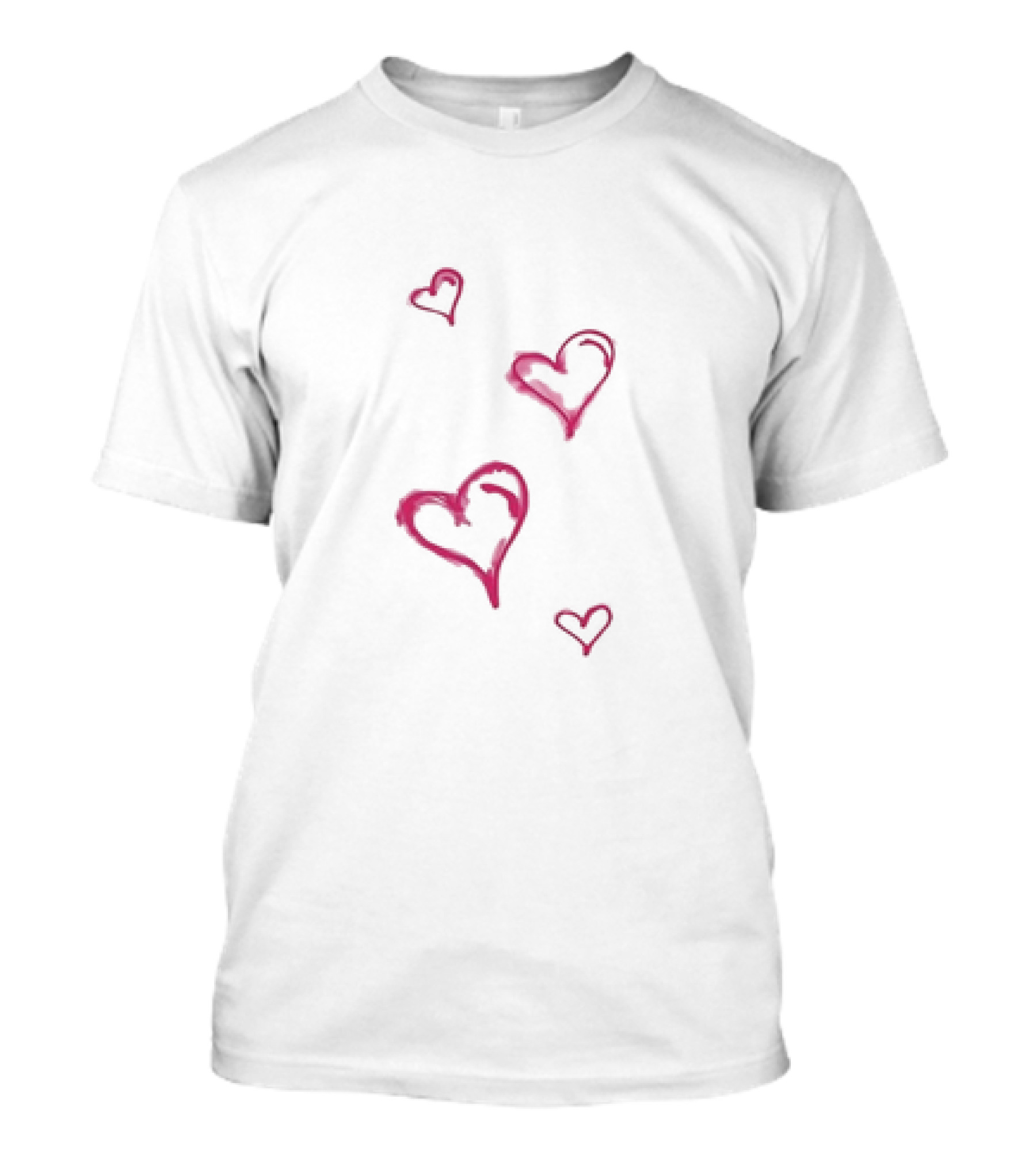 Heart Baby Blue Bolognese Love Hearts T-Shirt