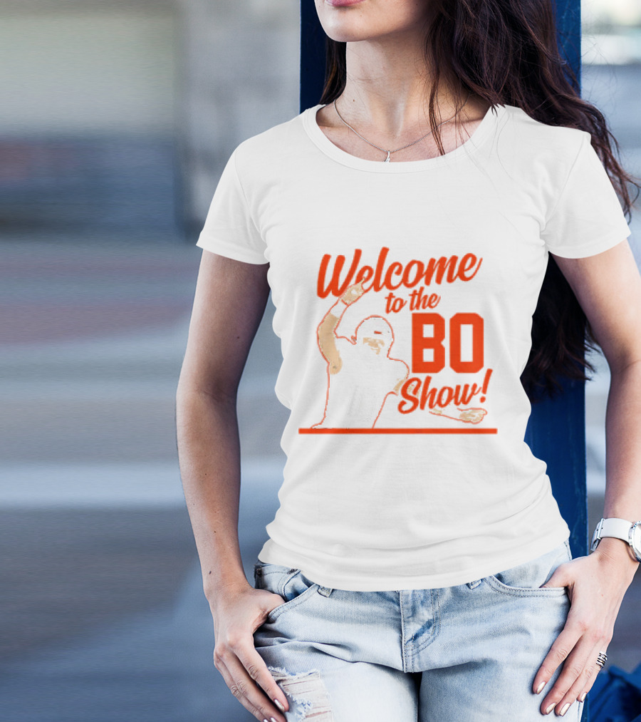 Bo Nix Welcome To The Bo Show Denver Broncos Vintage T-Shirt