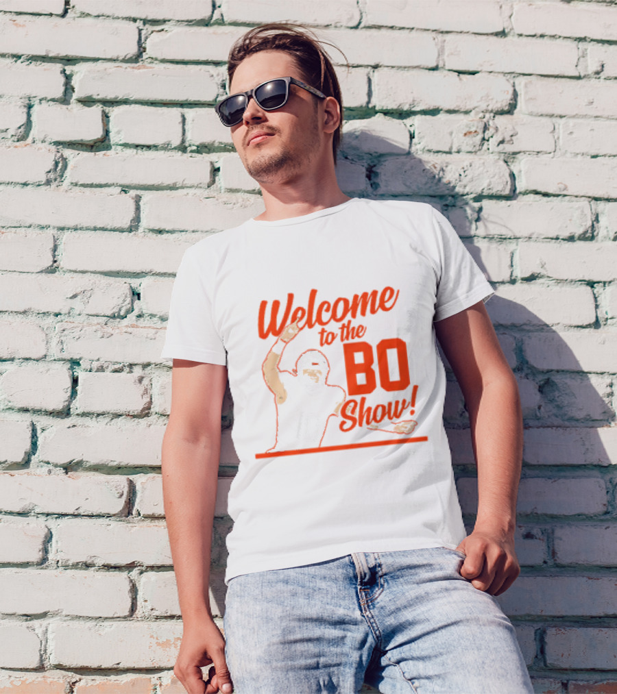 Bo Nix Welcome To The Bo Show Denver Broncos Vintage T-Shirt