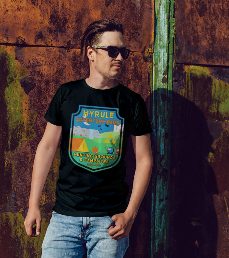 Hyrule Adventure Park Hunting Grounds And Campsites Ask For Zelda T-Shirt