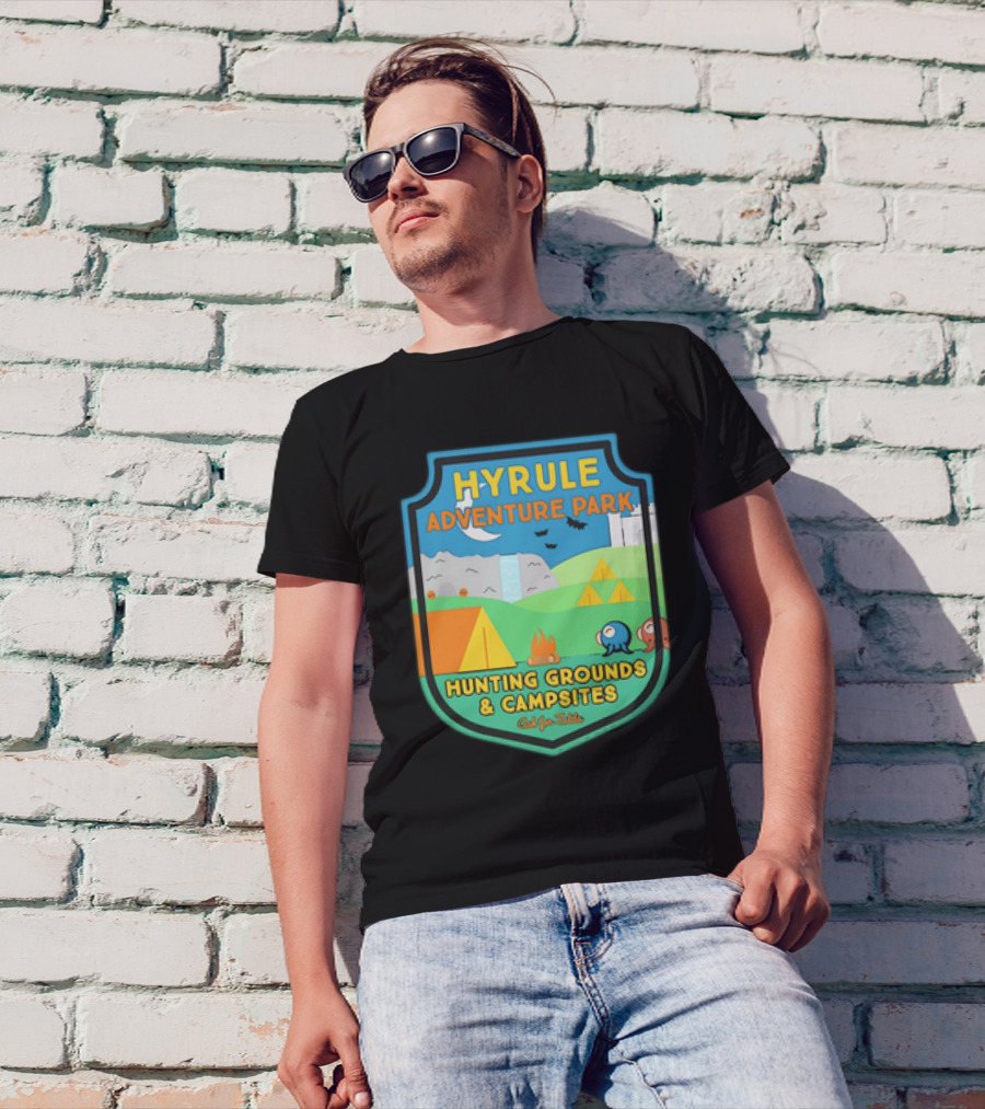 Hyrule Adventure Park Hunting Grounds And Campsites Ask For Zelda T-Shirt