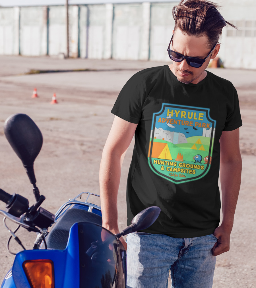 Hyrule Adventure Park Hunting Grounds And Campsites Ask For Zelda T-Shirt