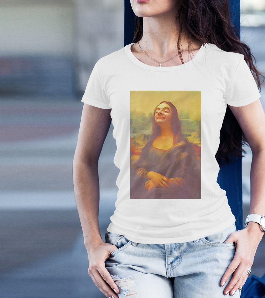 Mr Bean Mona Lisa Vintage T-Shirt