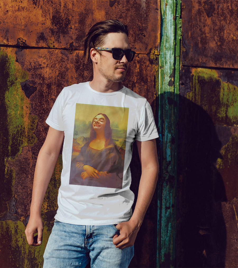 Mr Bean Mona Lisa Vintage T-Shirt