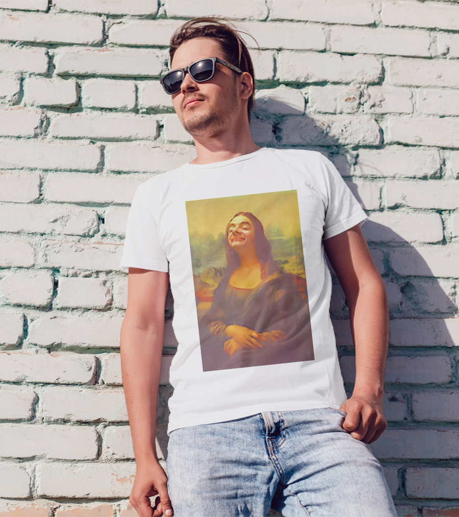 Mr Bean Mona Lisa Vintage T-Shirt