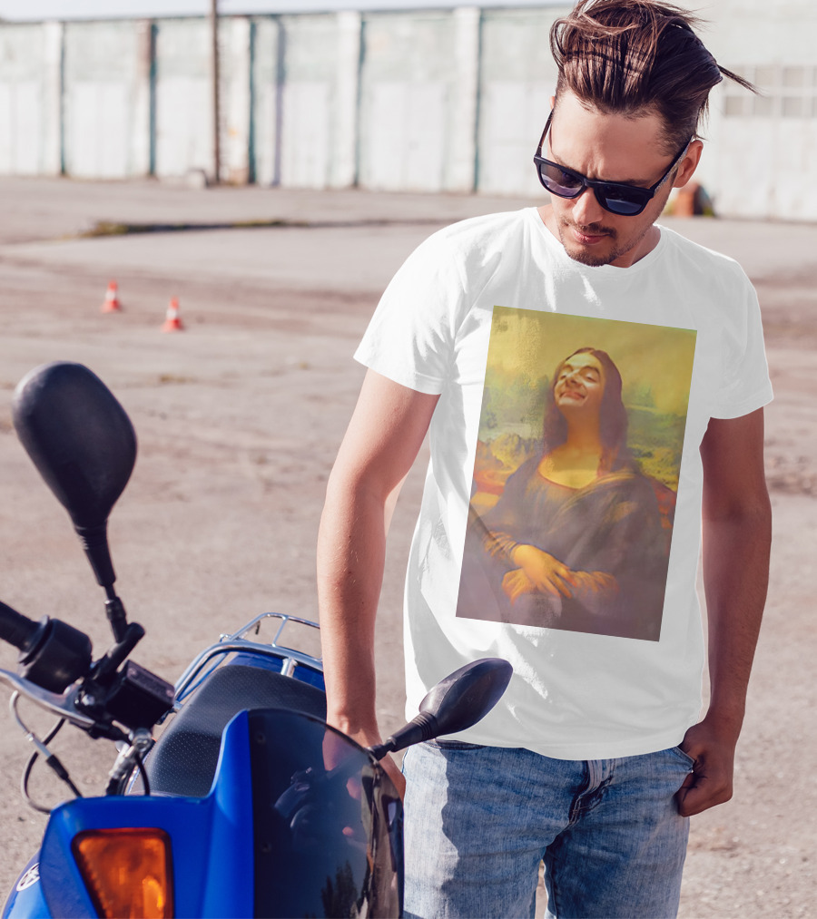 Mr Bean Mona Lisa Vintage T-Shirt