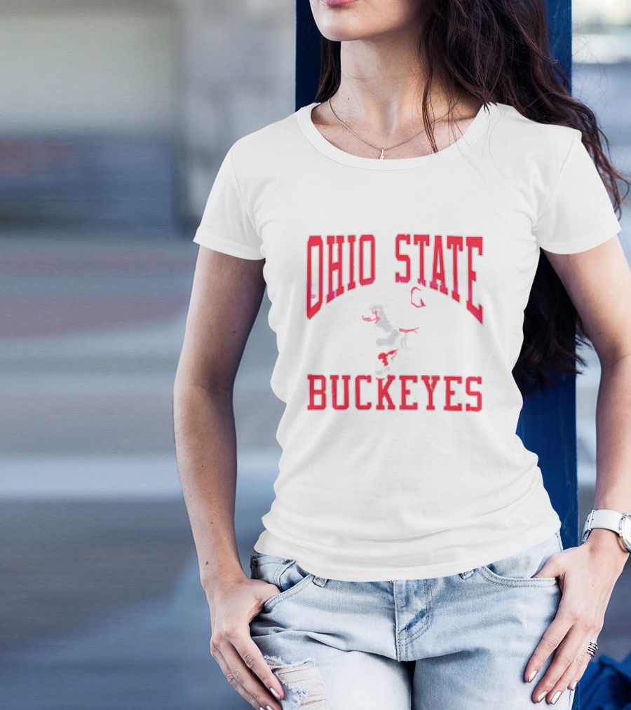Ohio State Buckeyes Vintage Mascot T-Shirt