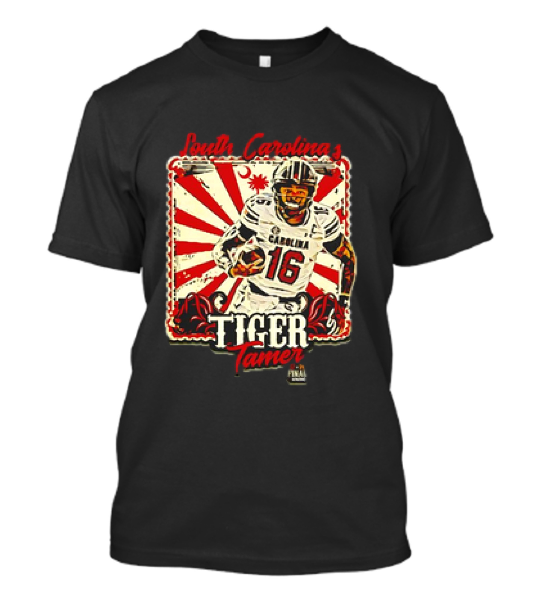South Carolina’s Football LaNorris Sellers Tiger Tamer Vintage Final Rivalry T-Shirt