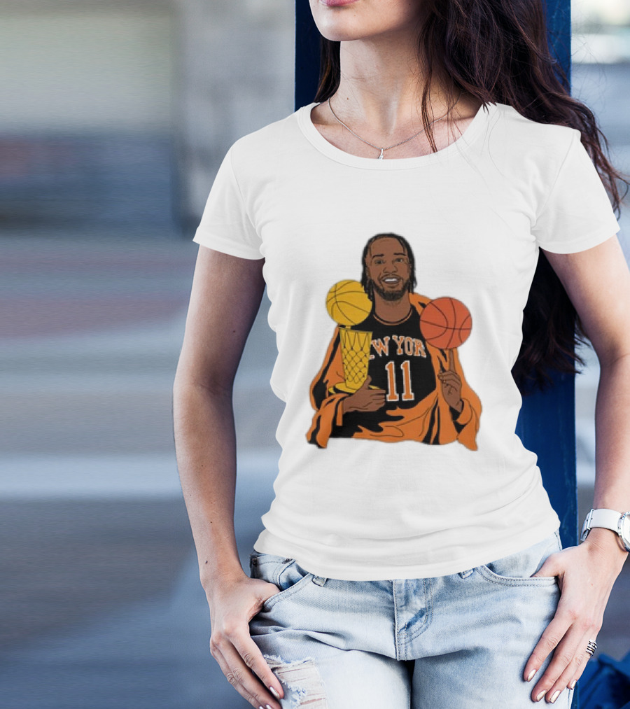 New York 11 Big Knick Energy Brunshym Basketball Trophy T-Shirt