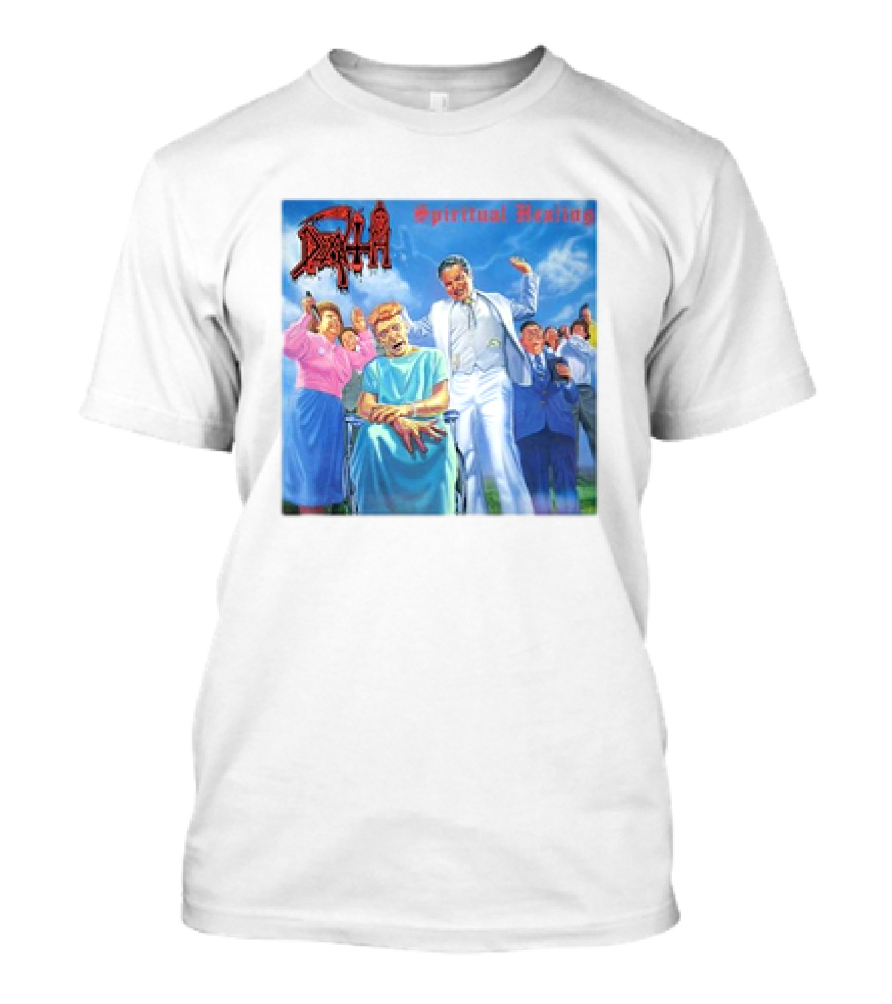 Death Spiritual Healing Album Cover T-Shirt