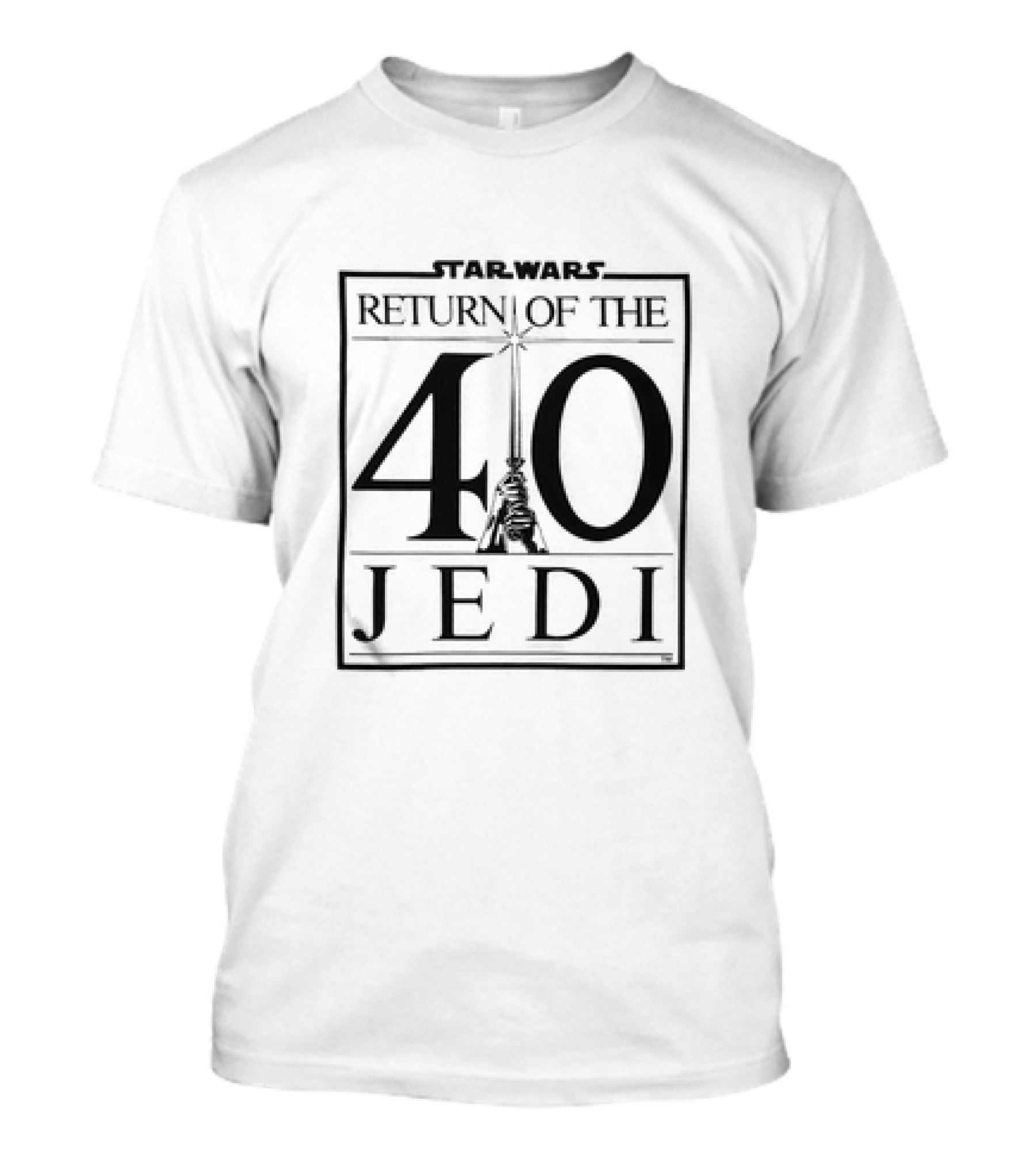 Star Wars Return Of The Jedi 40th Anniversary T-Shirt