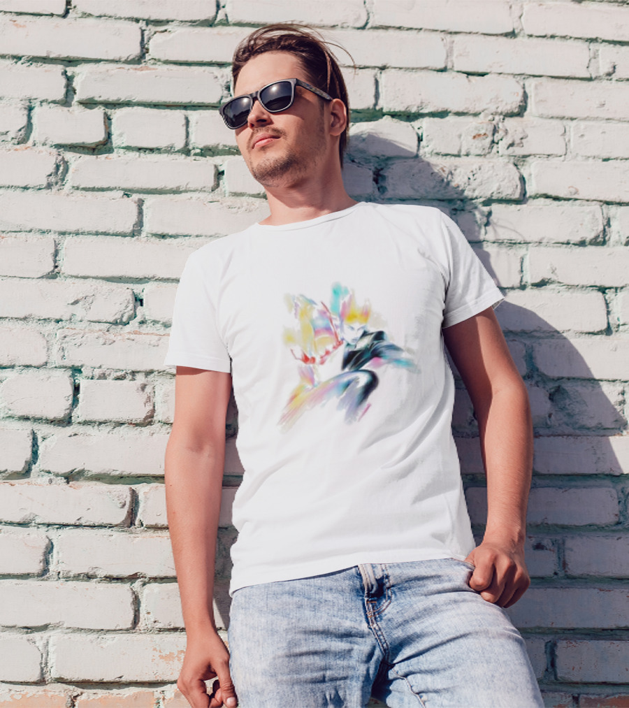 Rahim Redcar Hopecore Abstract Burst T-Shirt