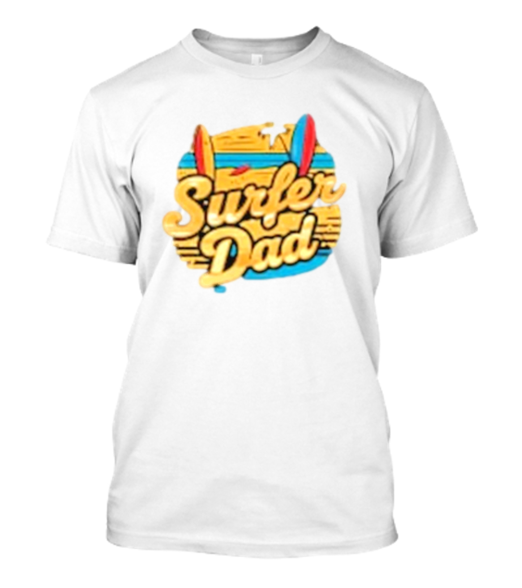 Surfer Dad Father's Day Surfboards T-Shirt