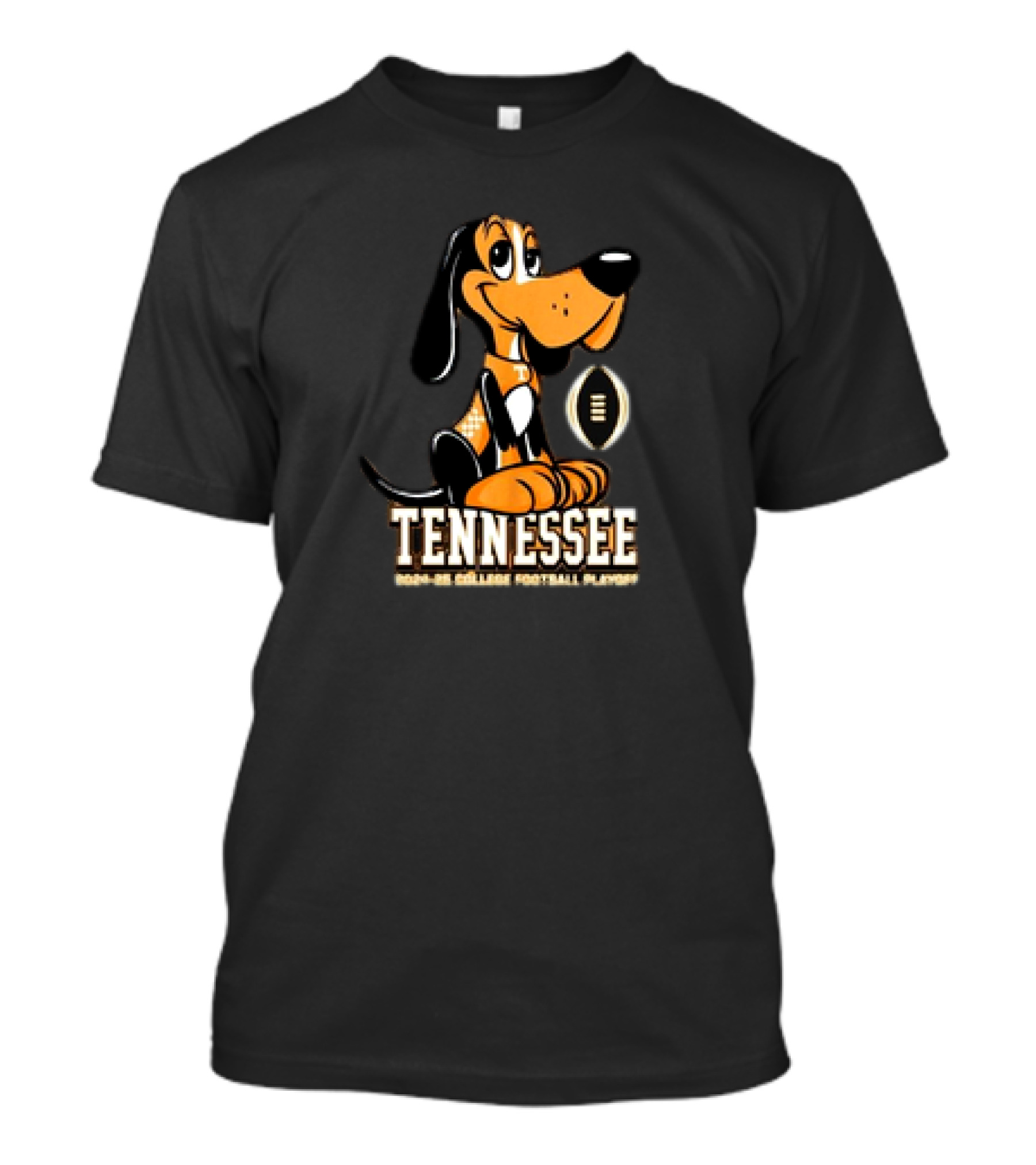 Smokey Tennessee Volunteers 2024-2025 College Football Playoff Iconic Mascot T-Shirt