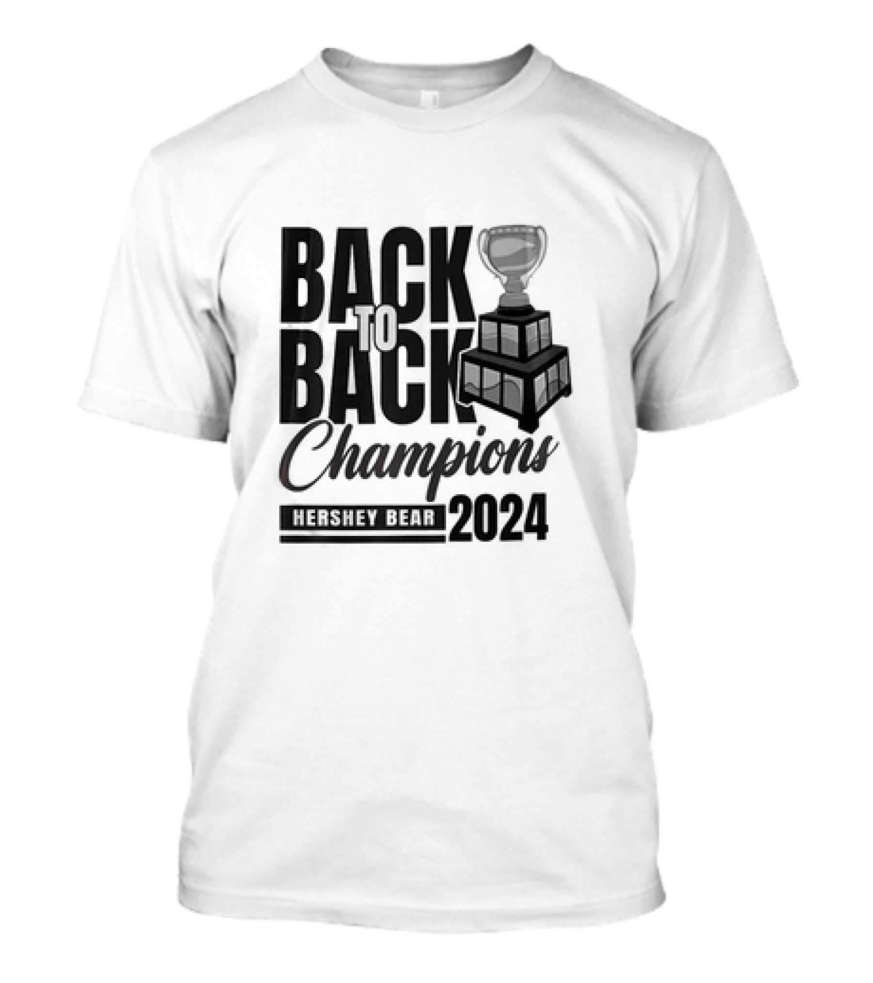 AHL Calder Cup 2024 Back To Back Hershey Bears Champions T-Shirt