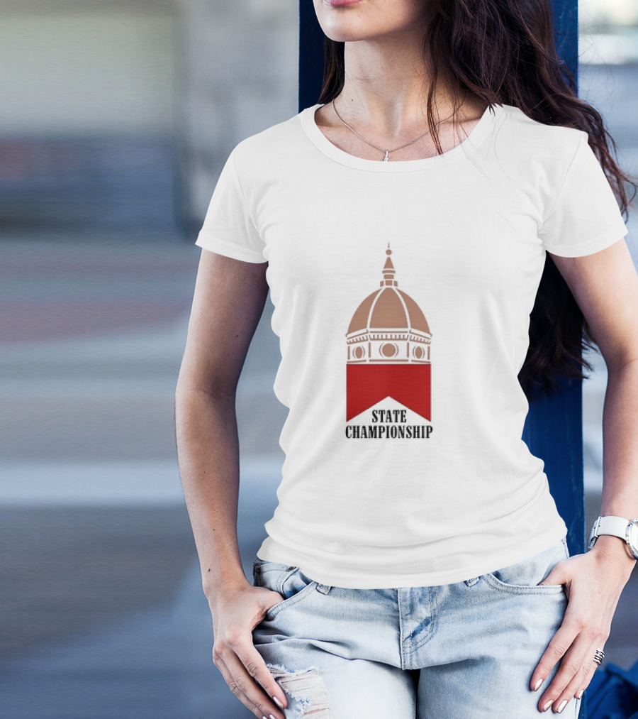 Cignetti Marlboro State Championship Dome Emblem T-Shirt