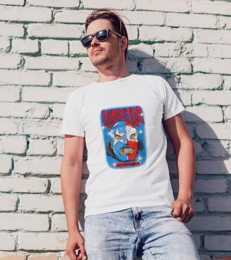 Lonestar Luchador That Mexican Ot Mask T-Shirt