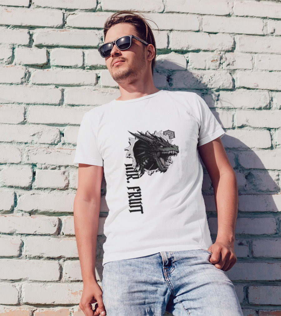 Mr. Fruit Dragon Head Dotexe.Agency T-Shirt