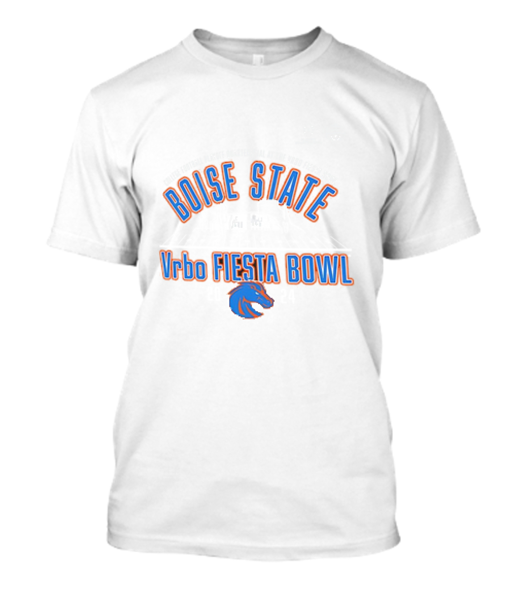 Boise State Broncos College Football Playoff 2024 Vrbo Fiesta Bowl T-Shirt